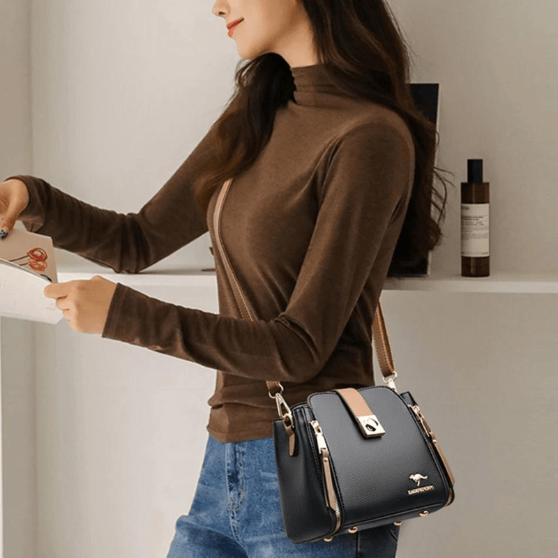 Bolsa de Couro Feminina Luxury