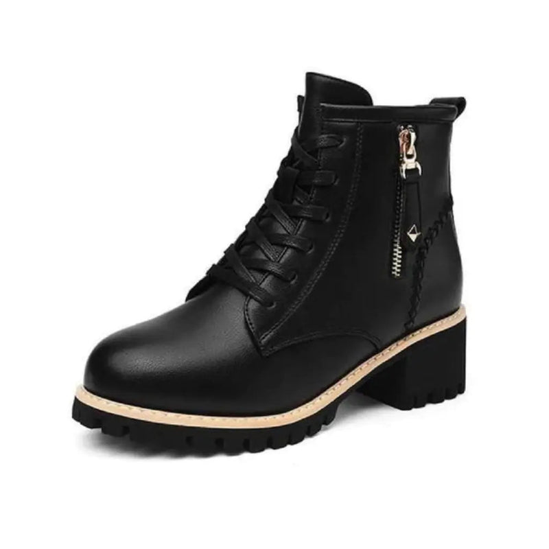 Bota Feminina de Couro Modelo Daisy